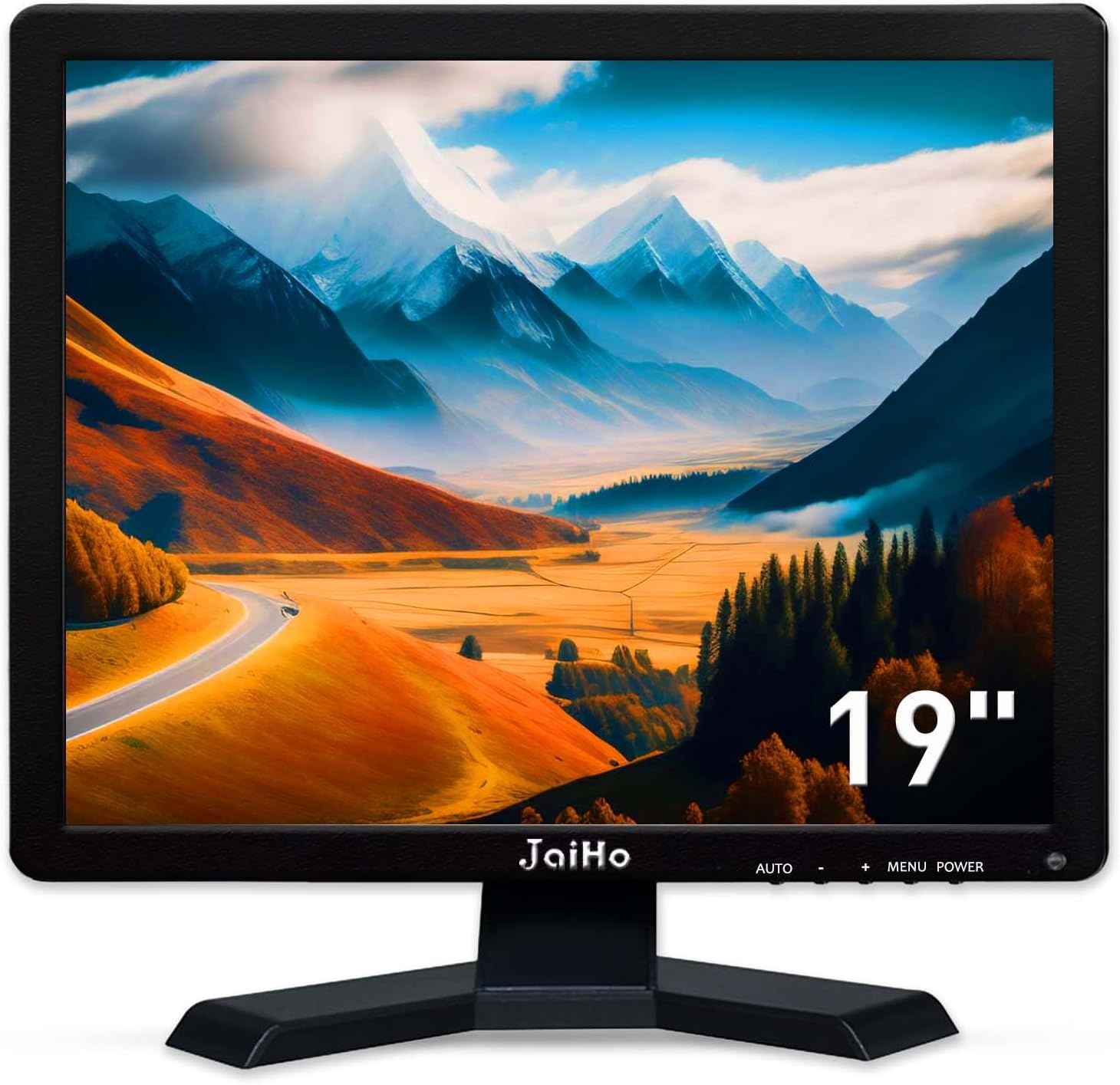 JaiHo 19" PC Monitor (4:3) - 1280x1024 HD, Diverse Aansluitingen
