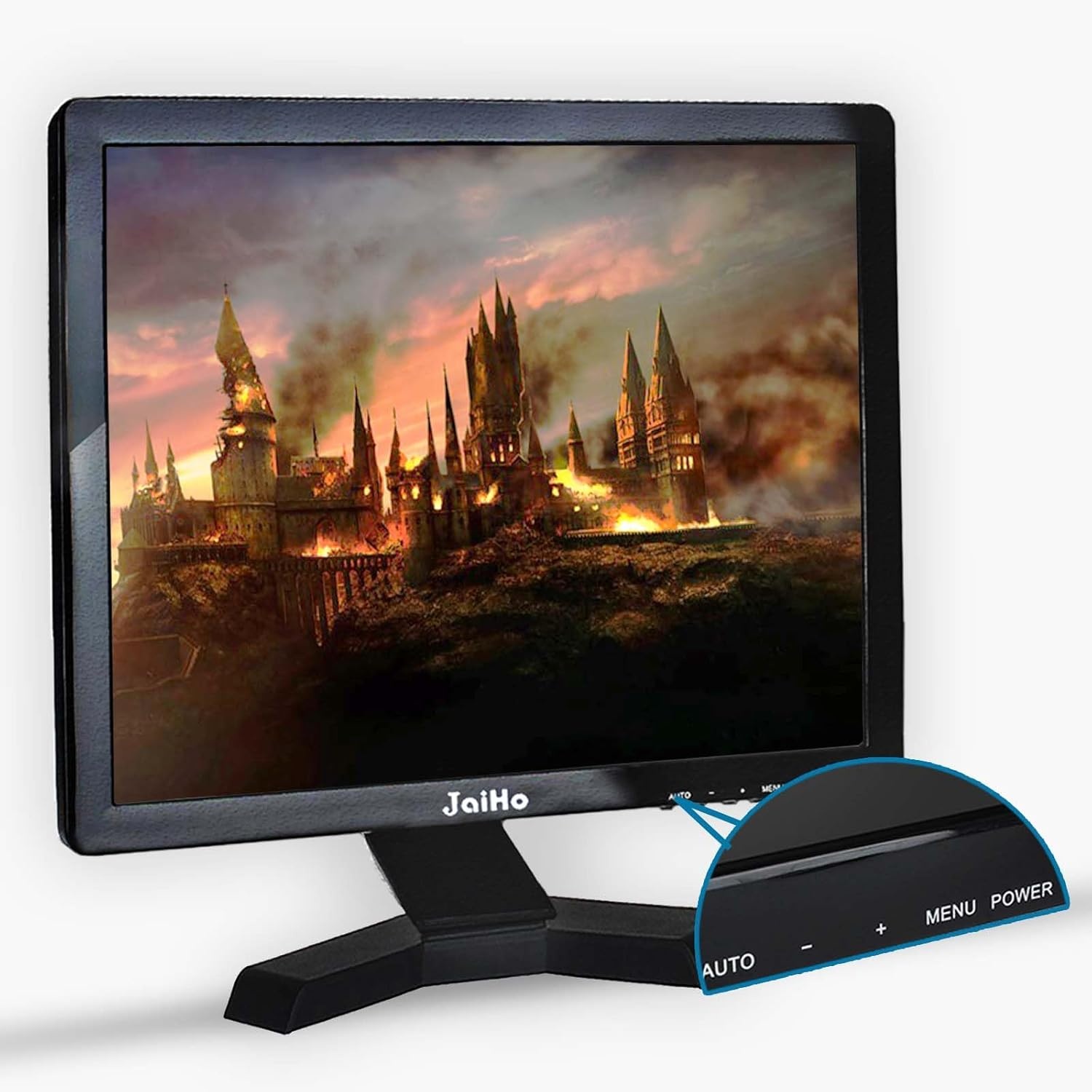 JaiHo 19" PC Monitor (4:3) - 1280x1024 HD, Diverse Aansluitingen