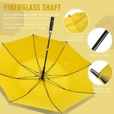 ZOMAKE Golfparaplu XL - Waterdicht & Winddicht met 28% Korting