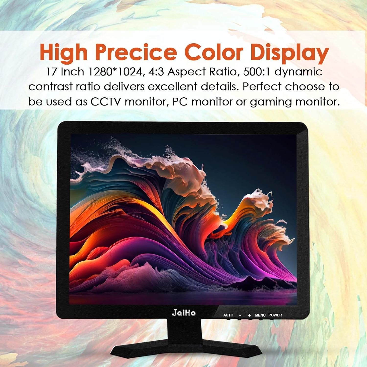 JaiHo 17" Monitor 1280x1024 - 29% Korting!