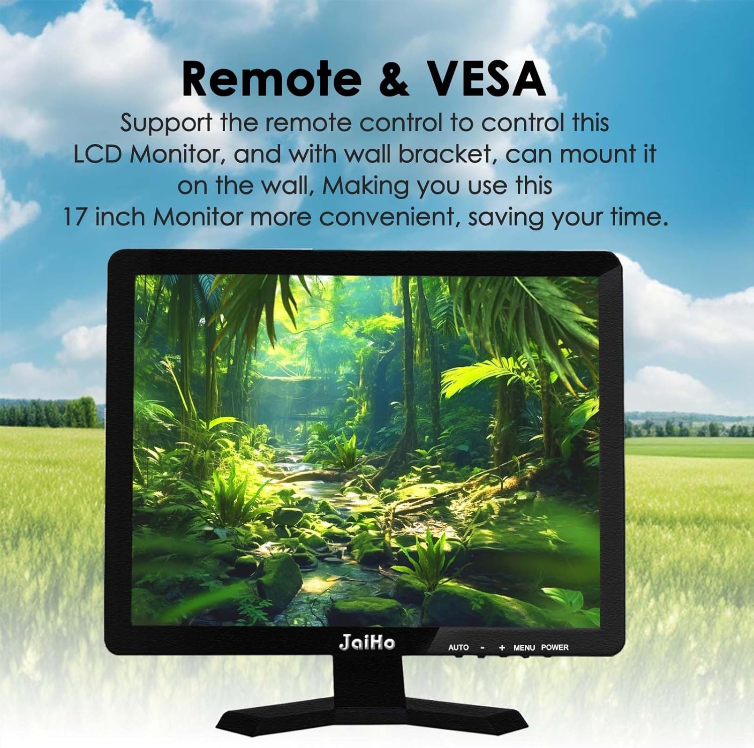 JaiHo 17" Monitor 1280x1024 - 29% Korting!