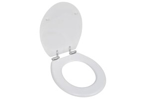 VidaXL Toiletbril Wit - Soft-Close & 26% Korting!