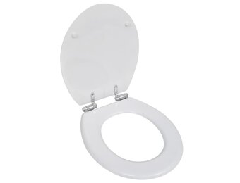 VidaXL Toiletbril Wit - Soft-Close & 26% Korting!