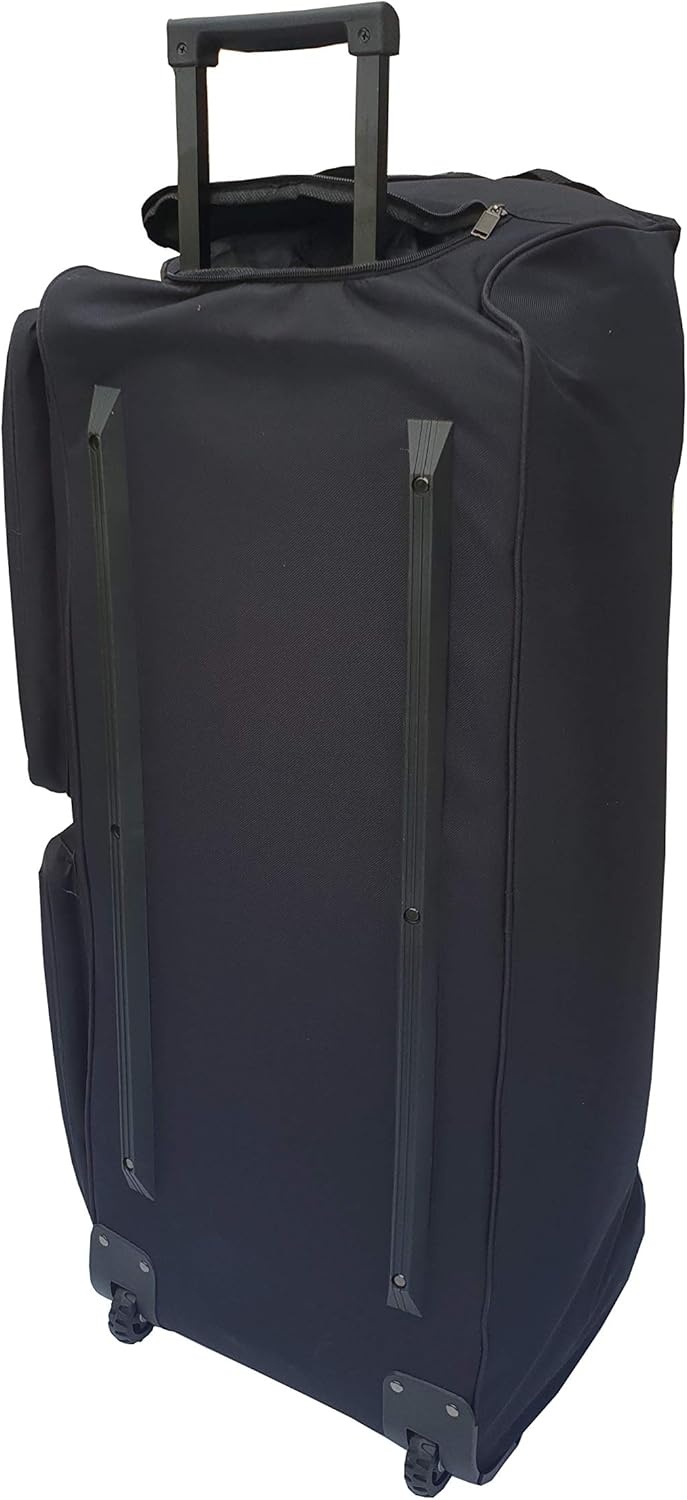 Grote Reistas op Wielen - Zwart/Blauw (150L) - 27% Korting!