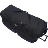 Grote Reistas op Wielen - Zwart/Blauw (150L) - 27% Korting!