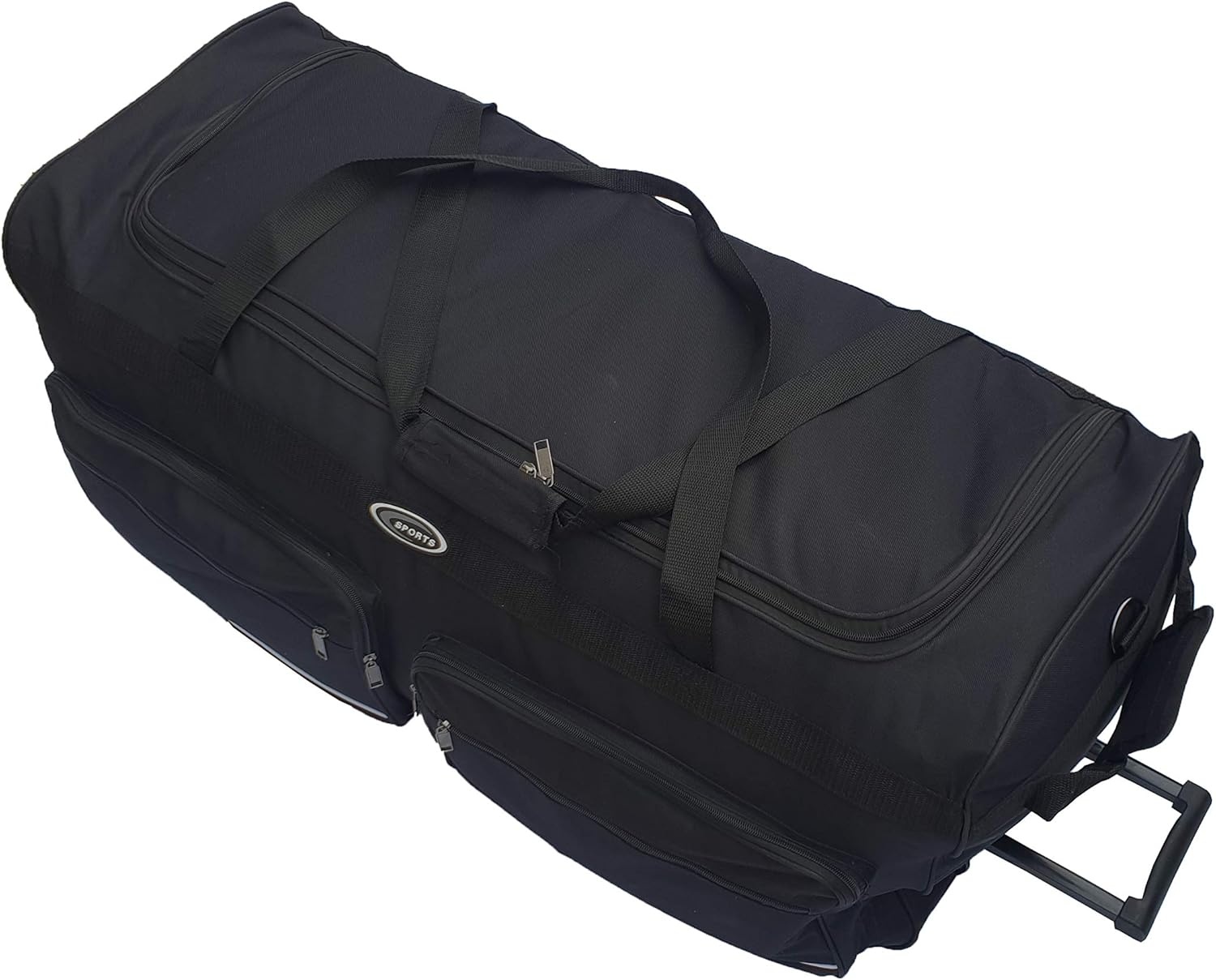 Grote Reistas op Wielen - Zwart/Blauw (150L) - 27% Korting!