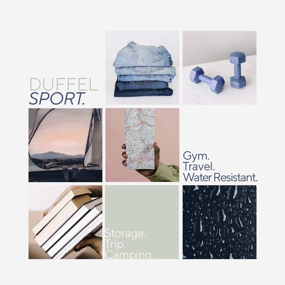 Grote Reistas op Wielen - Zwart/Blauw (150L) - 27% Korting!