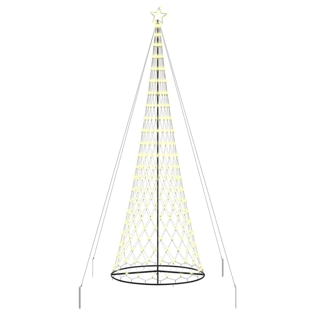 vidaXL LED Kerstboom Warmwit 399cm (58% Korting!)