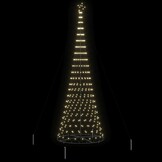 vidaXL LED Kerstboom Warmwit 399cm (58% Korting!)