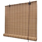 vidaXL Bamboe Rolgordijn Bruin (150x160 cm) - 29% Korting!