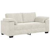 VidaXL Loveseat Sofa Crème 140 cm Fluweel - 59% Korting!