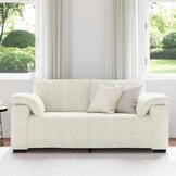 VidaXL Loveseat Sofa Crème 140 cm Fluweel - 59% Korting!