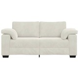 VidaXL Loveseat Sofa Crème 140 cm Fluweel - 59% Korting!