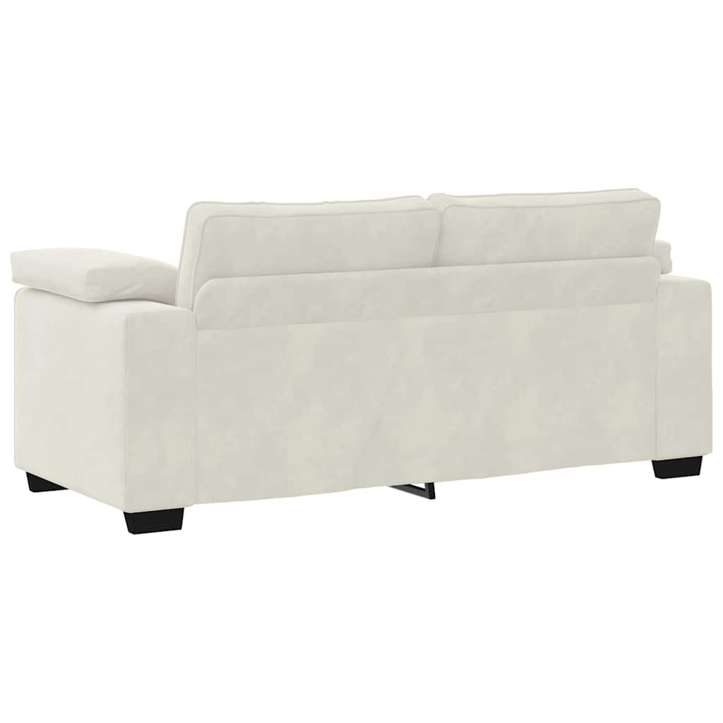 VidaXL Loveseat Sofa Crème 140 cm Fluweel - 59% Korting!