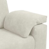 VidaXL Loveseat Sofa Crème 140 cm Fluweel - 59% Korting!
