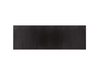 vidaXL Vloerkleed rechthoekig 100x300 cm bamboe donkerbruin