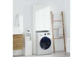 VidaXL Wasmachinekast Wit - 53% Korting!