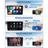 8 Core 4G + 64G CAMECHO Android 13 Autoradio voor Hyundai IX35 2010-2015 met Navi Carplay Wireless Android Auto, Dubbele DIN-radio met 10'' Bluetooth5-scherm.0 FM/RDS 32EQ DSP SWC + achteruitrijcamera