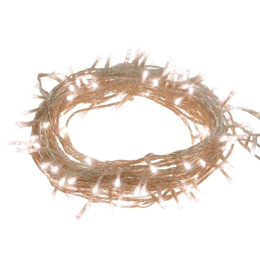 vidaXL Lichtslinger 400 LED's 40m PVC Warmwit - 53% Korting!