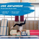 AirTrack Gymnastiekmat 3-8m met Luchtpomp | 36% Korting