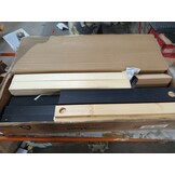 VidaXL Bedframe Massief Hout Zwart 140x200 cm - 54% Korting!