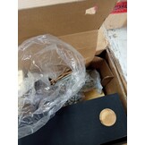 VidaXL Bedframe Massief Hout Zwart 140x200 cm - 54% Korting!