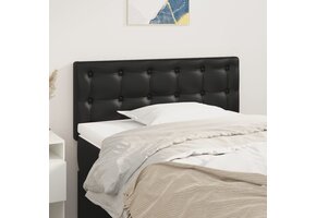 vidaXL Hoofdbord Kunstleer Zwart 80x5x78/88 cm - 26% Korting