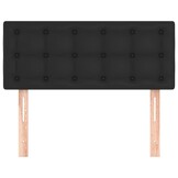 vidaXL Hoofdbord Kunstleer Zwart 80x5x78/88 cm - 26% Korting