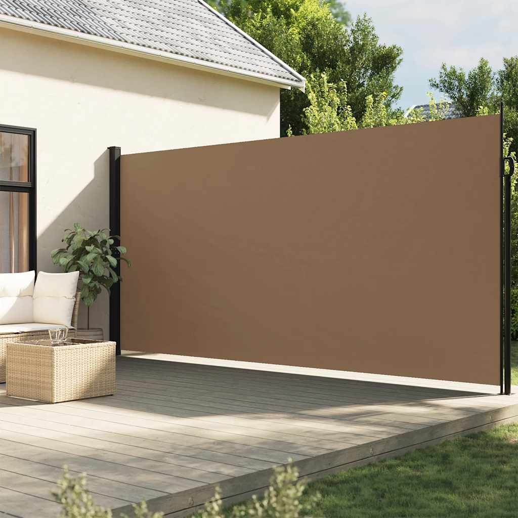 vidaXL Uittrekbaar Windscherm 200x500 cm Taupe - 34% Korting!