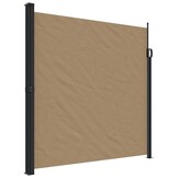 vidaXL Uittrekbaar Windscherm 200x500 cm Taupe - 34% Korting!