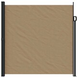 vidaXL Uittrekbaar Windscherm 200x500 cm Taupe - 34% Korting!
