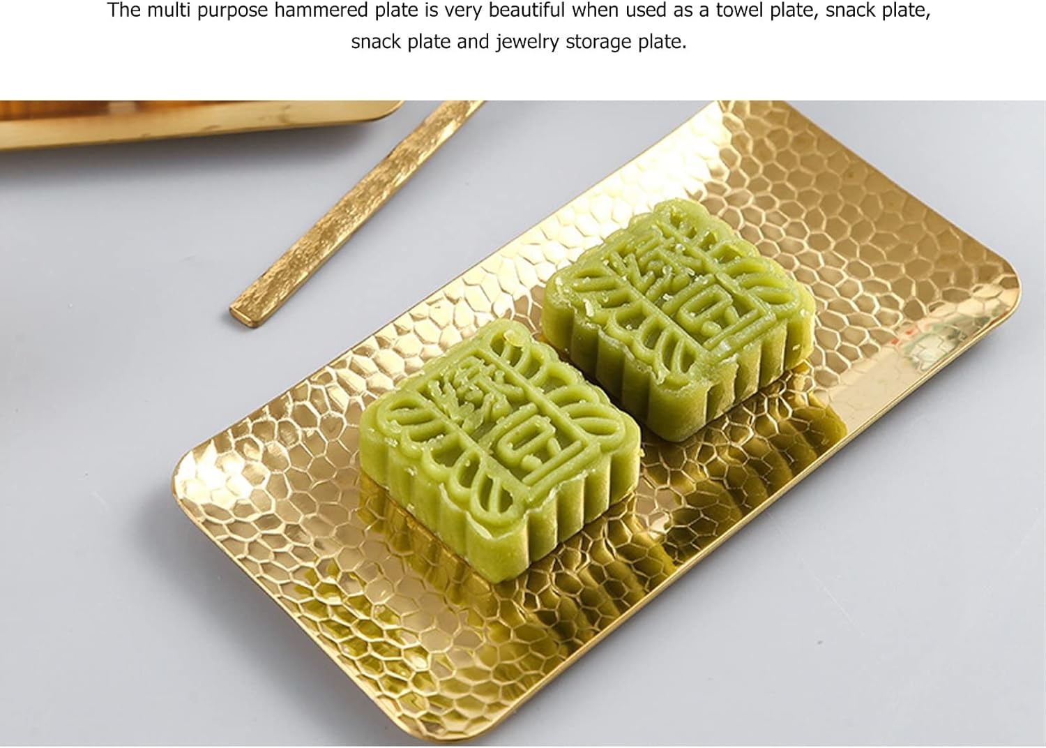 Gehamerd Dienblad RVS (25x11cm) - 21% Korting!