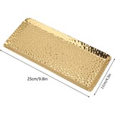 Gehamerd Dienblad RVS (25x11cm) - 21% Korting!