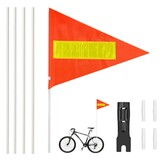 Reflecterende Fietsvlag 150cm - Veiligheid voor Kinderfiets & Scooter