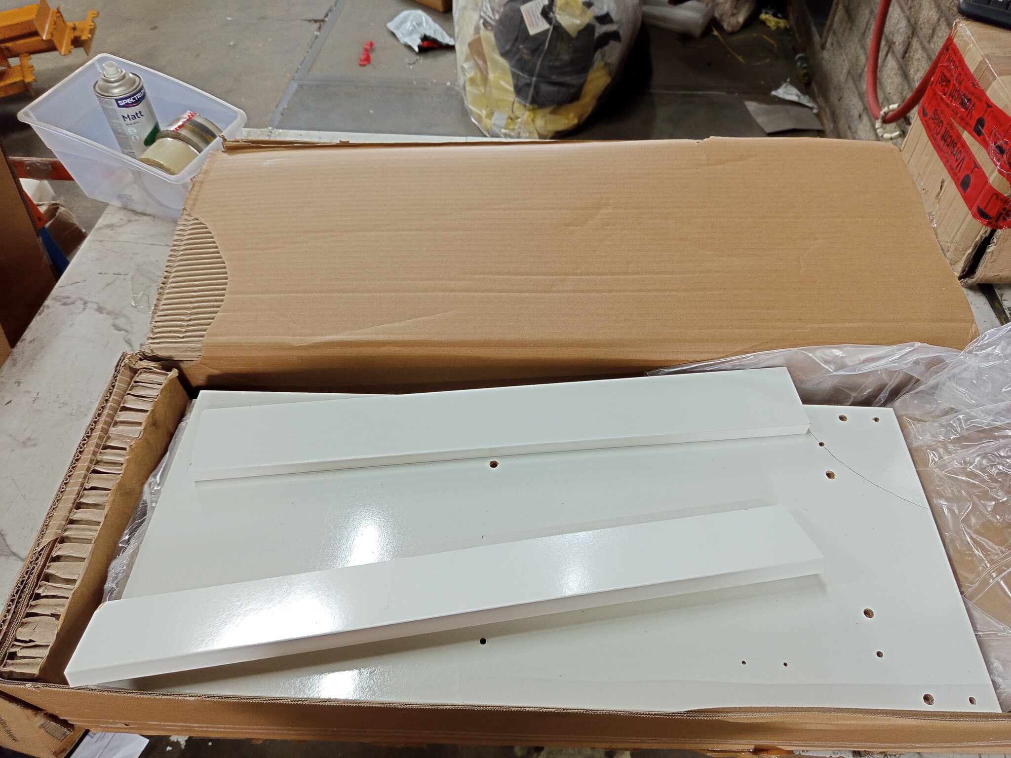 VidaXL Dressoir Hoogglans Wit (60x30x70 cm) - 53% Korting