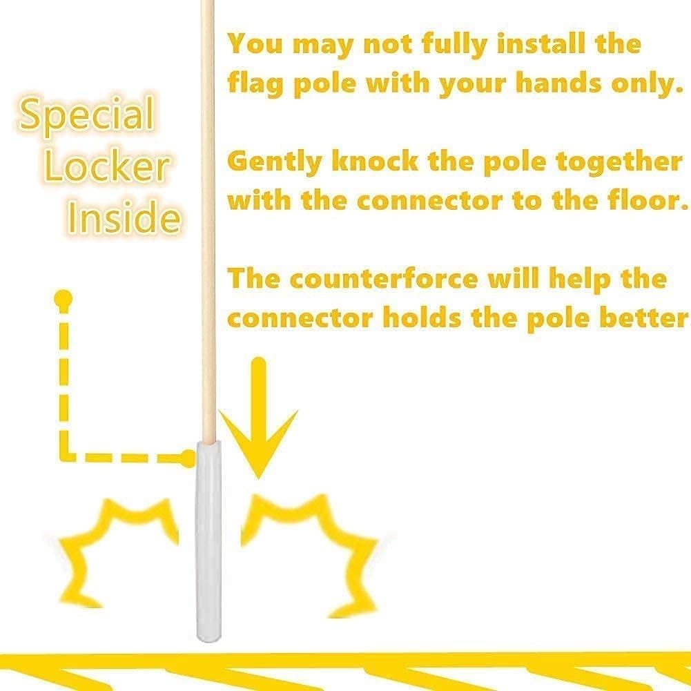 Reflecterende Fietsvlag 150cm - Veiligheid voor Kinderfiets & Scooter