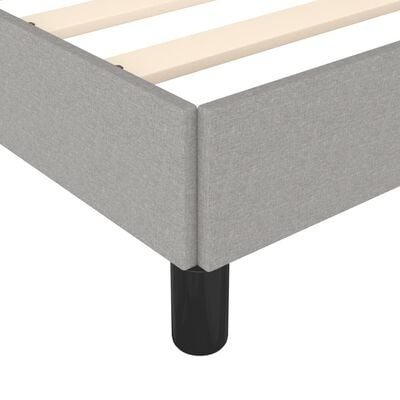 vidaXL Bedframe 180x200cm Lichtgrijs - 33% Korting