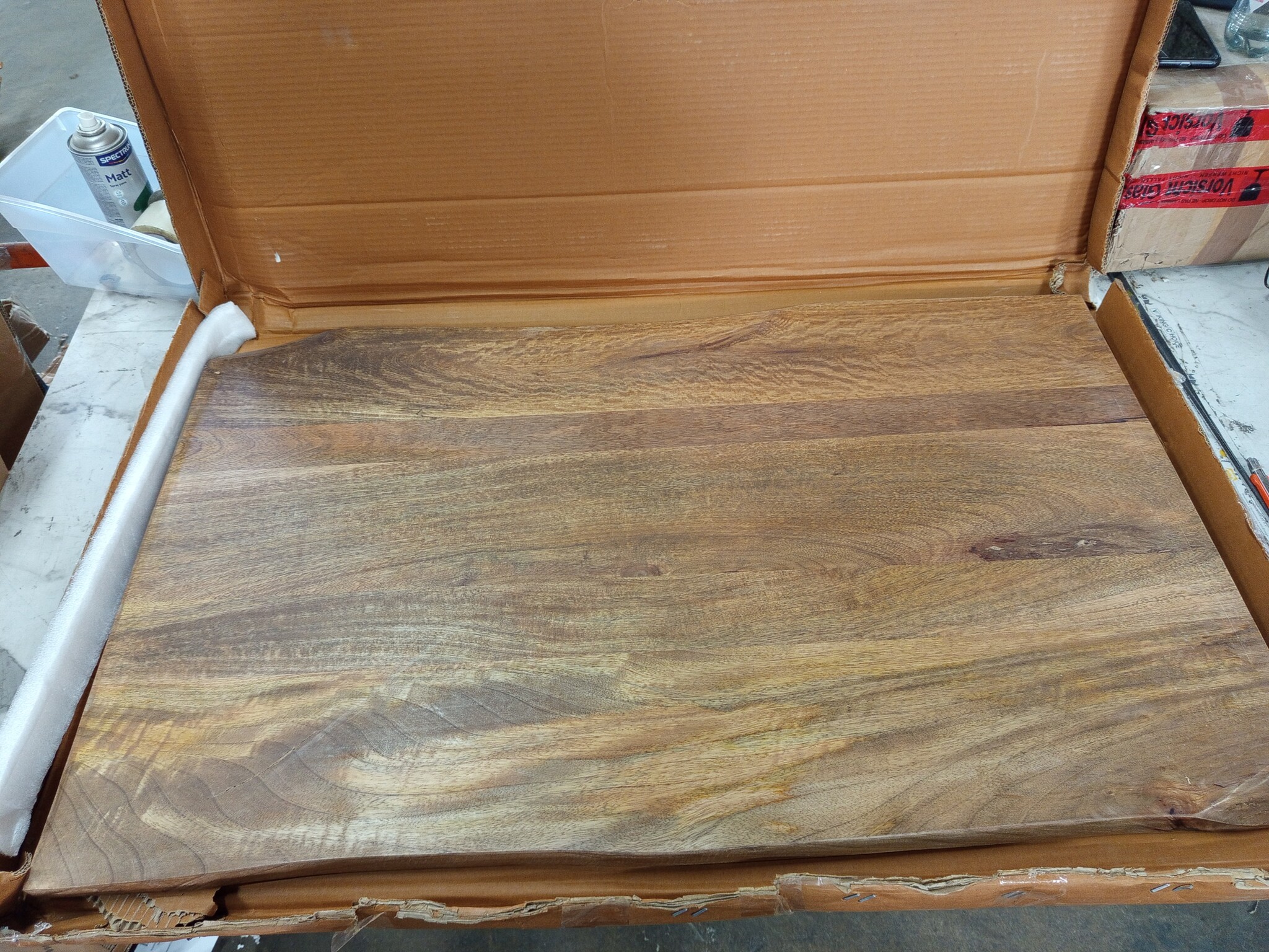 VidaXL Tafelblad Mangohout (53% Korting!)