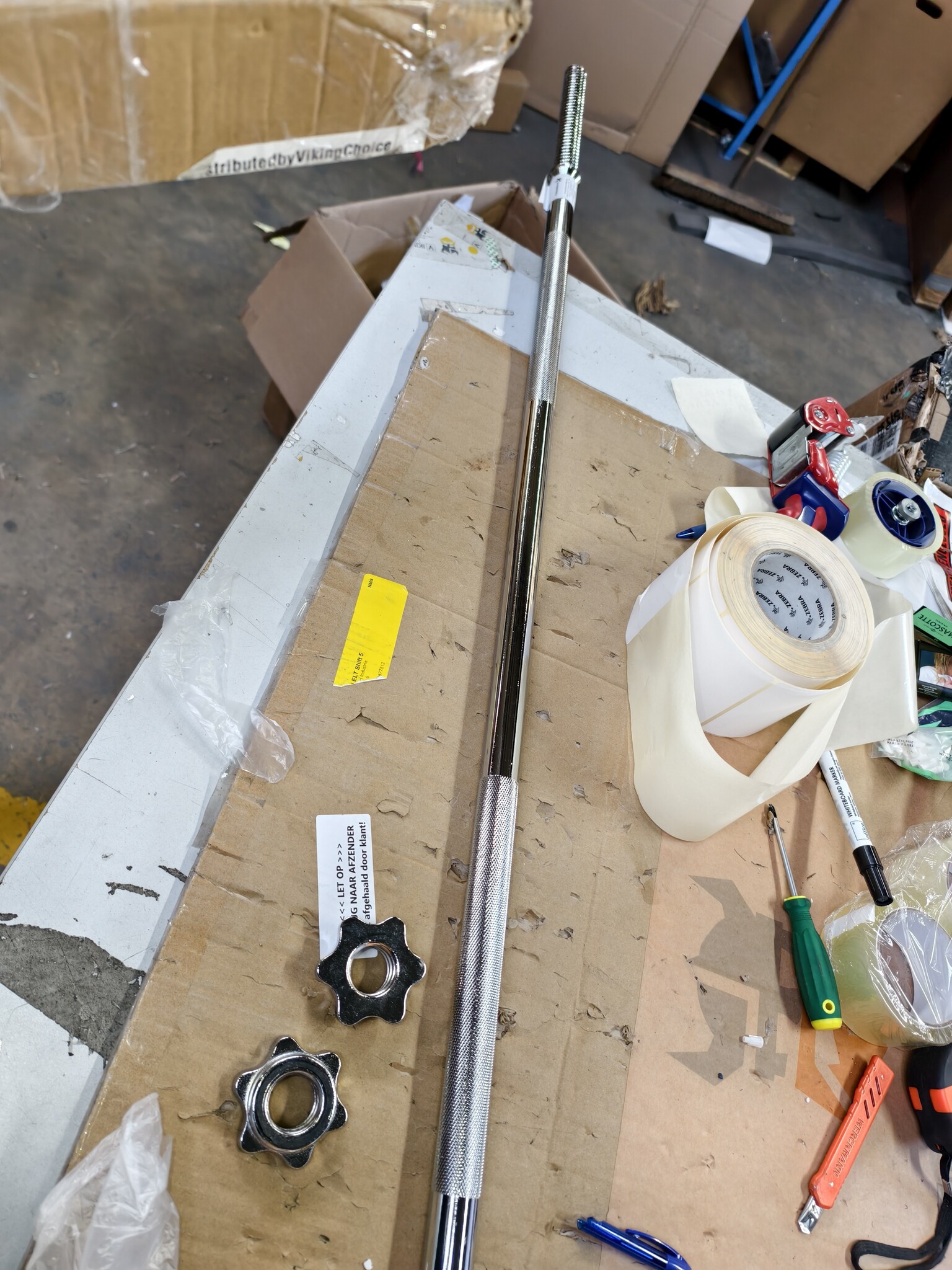 Halterstang Recht 150cm 28mm - 36% Korting