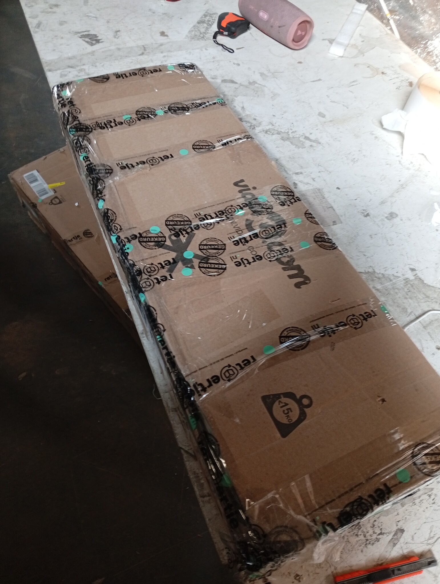 vidaXL Wit Grenenhouten TV-meubel ODDA - 52% Korting!