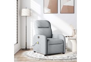 vidaXL Massagestoel, Lichtgrijs (34% Korting)