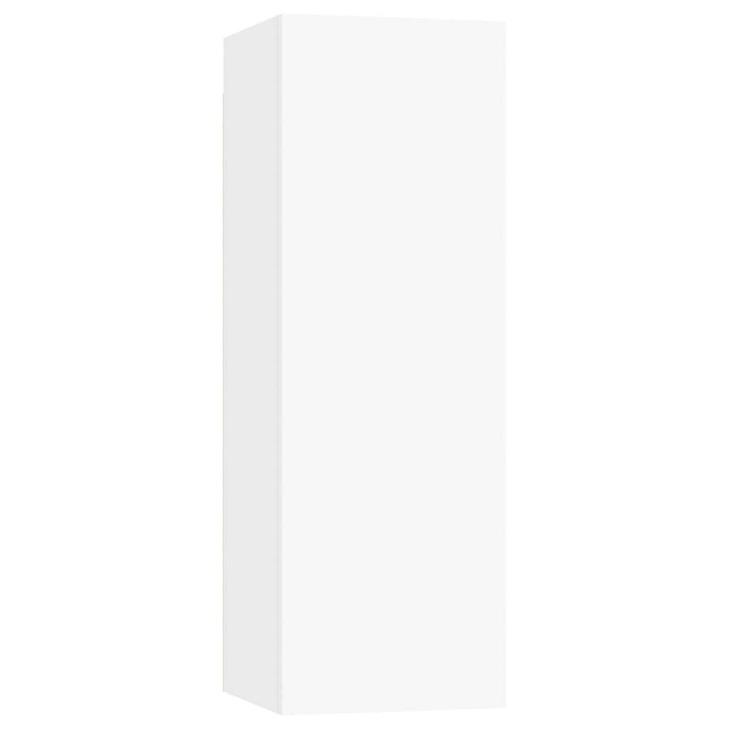 VidaXL TV-meubel 30,5x30x90 cm Bewerkt Hout Wit - 55% Korting