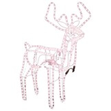 vidaXL Kerstfiguur Rendier met Bewegende Kop - 59% Korting