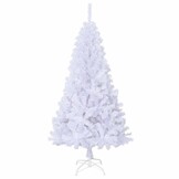 Witte Kunstkerstboom Dikke Takken 150cm - 55% Korting!
