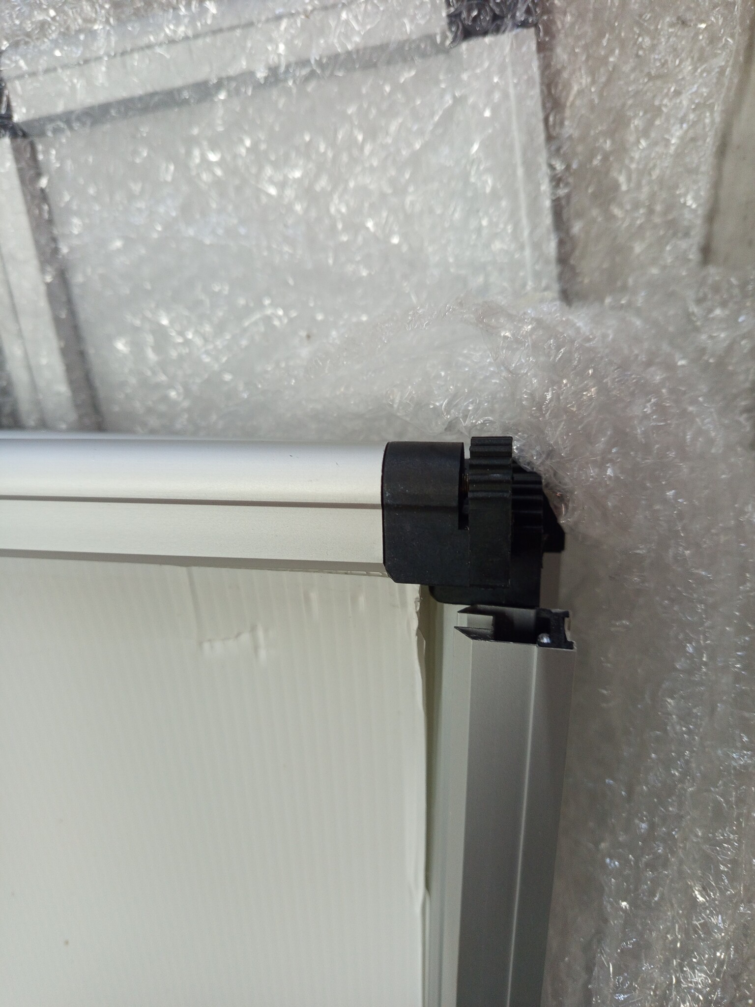 vidaXL Promotiewand 242x200 cm Wit - 75% Korting!