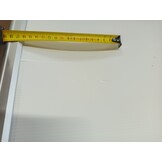 vidaXL Promotiewand 242x200 cm Wit - 75% Korting!