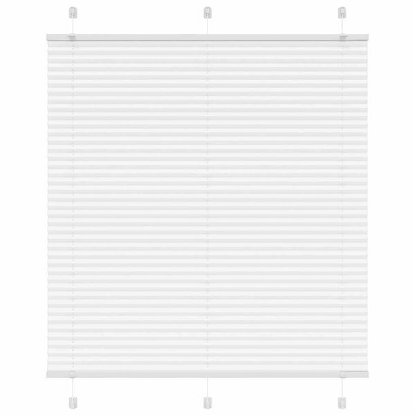 vidaXL Plissé Gordijn Wit 115x100cm - 51% Korting!