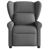 vidaXL Fauteuil Donkergrijs, 73% Korting