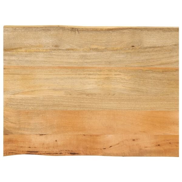 vidaXL Tafelblad Natuurlijke Rand 70x60 cm Mangohout - 33% Korting!