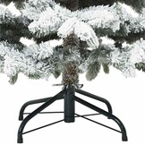 Kunstkerstboom Wit Sneeuw Bedekt - 120 cm - 33% Korting